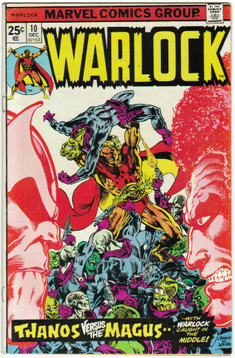 Warlock #10 FN Front Cover