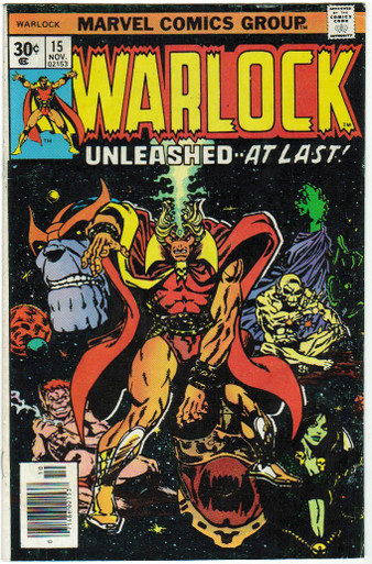 Warlock #15 FN Front Cover