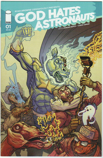 God Hates Astronauts #1 NM Front Cover