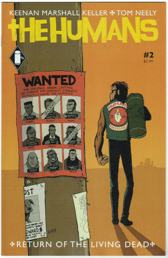 The Humans #2 NM Front Cover