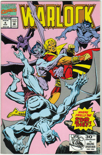 Warlock #4 V2 VF/NM Front Cover