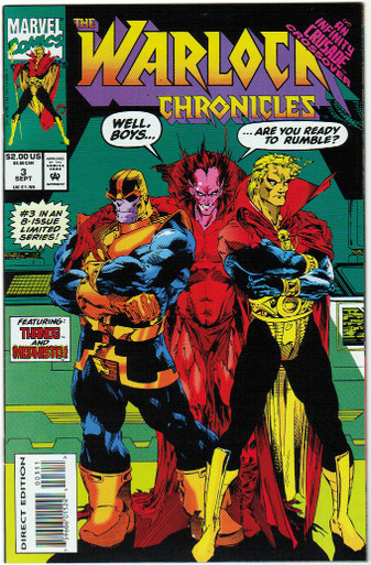 Warlock Chronicles #3 VF/NM Front Cover