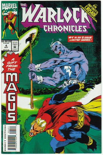 Warlock Chronicles #4 VF/NM Front Cover