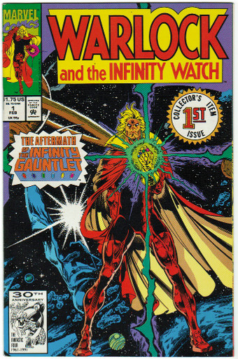 Warlock & the Infinity Watch #1 VF/NM Front Cover