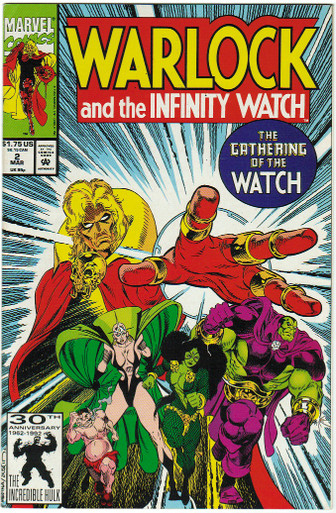 Warlock & the Infinity Watch #2 VF/NM Front Cover