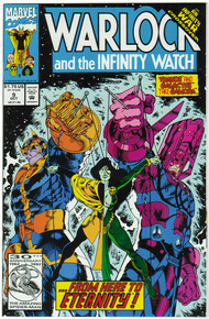 Warlock and the Infinity Watch #9 VF/NM Front Cover