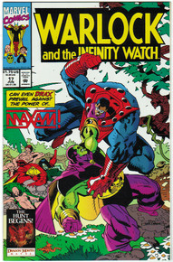 Warlock and the Infinity Watch #17 VF/NM Front Cover