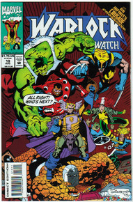 Warlock and the Infinity Watch #19 VF/NM Front Cover