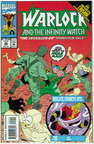 Warlock and the Infinity Watch #22 VF/NM Front Cover