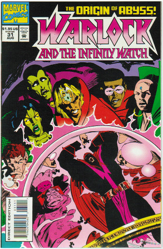 Warlock and the Infinity Watch #31 VF/NM Front Cover