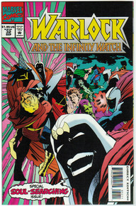 Warlock and the Infinity Watch #32 VF/NM Front Cover