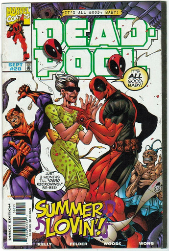 Deadpool #20 FN Front Cover