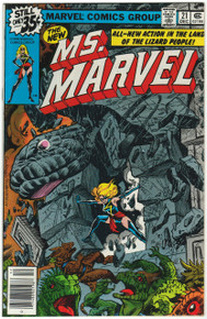 Ms. Marvel #21 VF/NM Front Cover