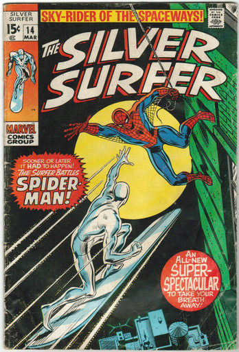 Silver Surfer #14 GD Front Cover
