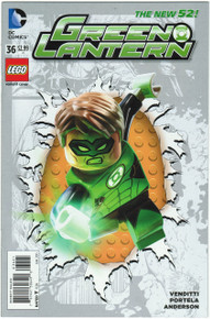 Green Lantern #36 NM Lego Variant Front Cover