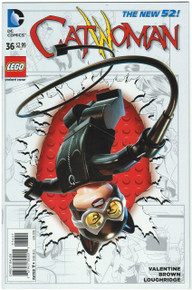 Catwoman #36 NM Lego Variant Front Cover