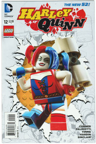 Harley Quinn #12 NM Lego Variant Back Cover