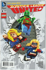 Justice League United #6 NM Lego Variant Front Cover