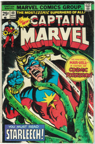 Captain Marvel #40 GD Front Cover