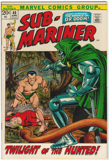 Sub Mariner #48 VF/NM Front Cover