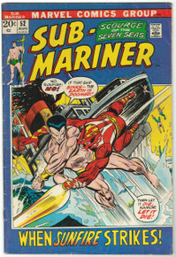 Sub Mariner #52 VG Front Cover