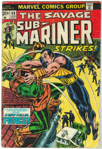 Sub Mariner #68 GD Front Cover