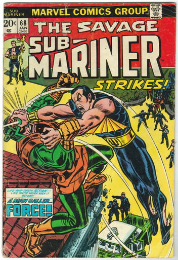 Sub Mariner #68 GD Front Cover