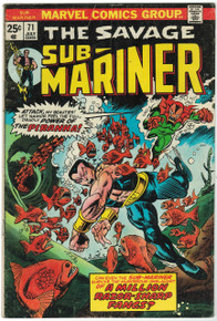 Sub Mariner #71 VG Front Cover
