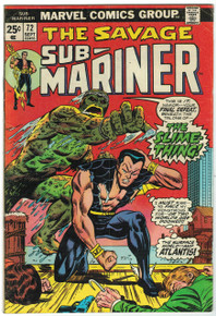 Sub Mariner #72 VG Front Cover