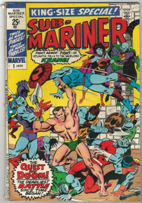Sub Mariner King Size Special #1 VG Front Cover