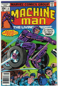 Machine Man #2 VF/NM Front Cover