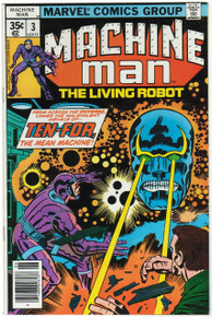 Machine Man #3 VF/NM Front Cover