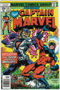 Captain Marvel #55 VF/NM Front Cover