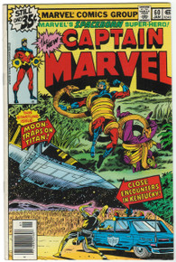 Captain Marvel #60 FN Front Cover