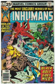 The Inhumans #6 Very Fine