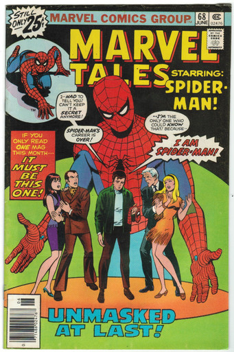 Marvel Tales #68 FN Front Cover