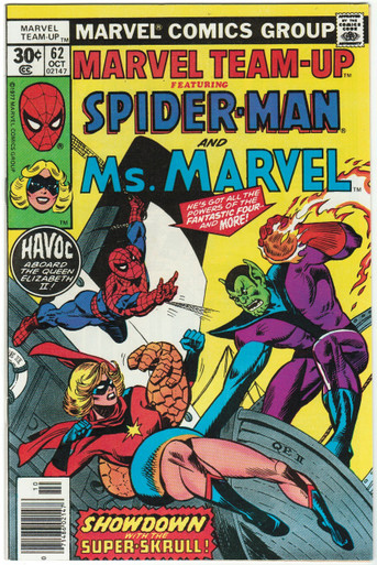 Marvel Team Up #62 VF/NM Front Cover