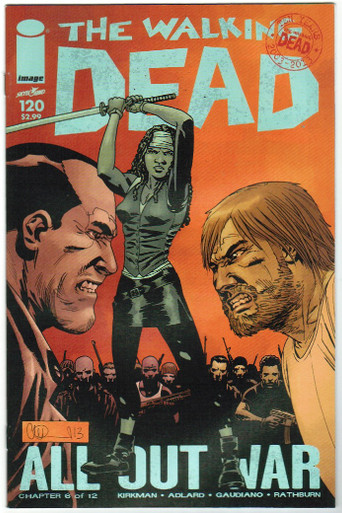 Walking Dead #120 NM Front Cover