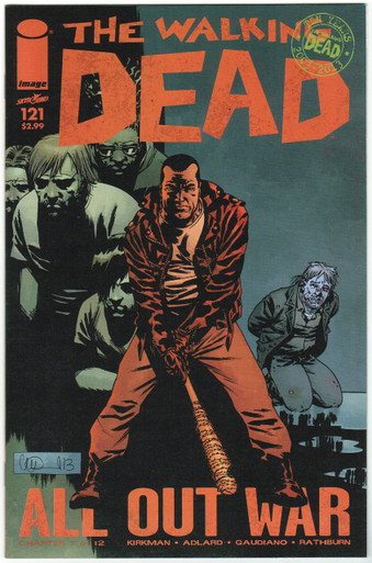 Walking Dead #121 NM Front Cover