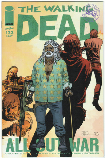 Walking Dead #123 NM Front Cover