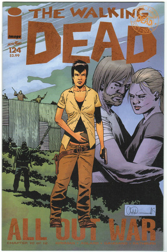 Walking Dead #124 NM Front Cover