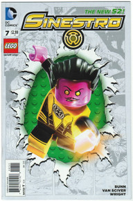 Sinestro #7 NM Lego Variant Front Cover