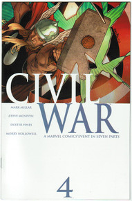 Civil War #4 NM Front Cover