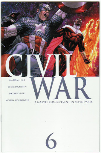 Civil War #6 NM Front Cover