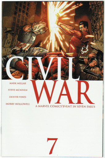 Civil War #7 NM Front Cover