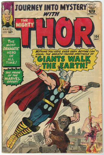 Journey Into Mystery #104 GD Front Cover