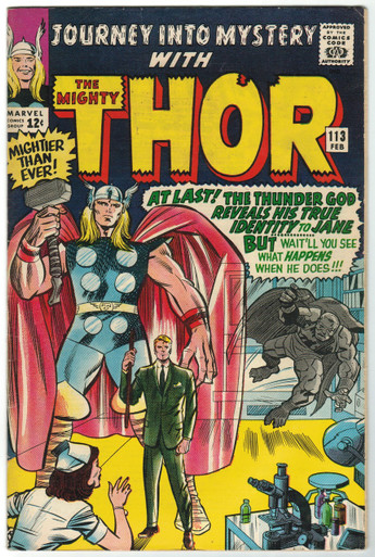 Journey Into Mystery #113 FN Front Cover