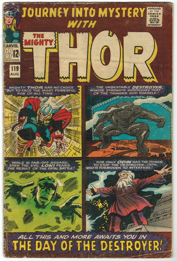 Journey Into Mystery #119 GD Front Cover