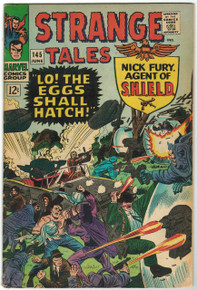 Strange Tales #145 VG Front Cover