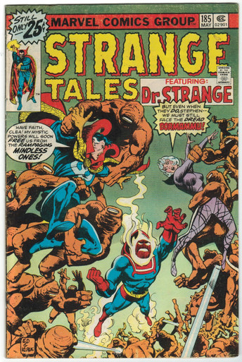 Strange Tales #185 FN Front Cover